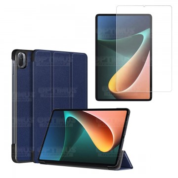 Kit Vidrio Cristal Templado Y Estuche Case Protector para Tablet Xiaomi Mi Pad 5 | OPTIMUS TECHNOLOGY™ | KT-VTP-ESTA-XMI-MP-5 |