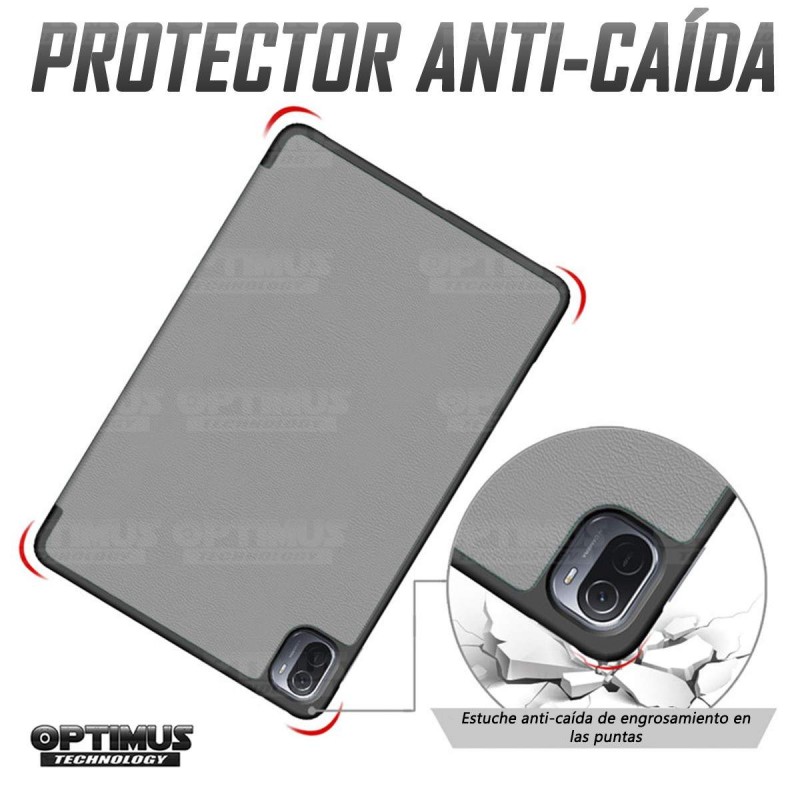 Kit Case Forro Protector + Teclado y Mouse Ratón Bluetooth para Tablet Xiaomi Mi Pad 5 OPTIMUS TECHNOLOGY™ - 50