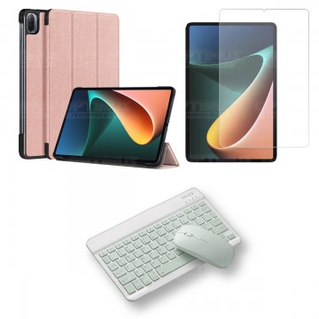 Kit Vidrio templado + Case Protector + Teclado y Mouse Bluetooth Tablet Xiaomi Mi Pad 5 OPTIMUS TECHNOLOGY™ - 23