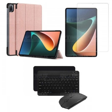 Kit Vidrio templado + Case Protector + Teclado y Mouse Bluetooth Tablet Xiaomi Mi Pad 5 OPTIMUS TECHNOLOGY™ - 24