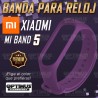 Banda Pulso de color para Reloj Xiaomi Mi Band 5 | OPTIMUS TECHNOLOGY™ | CRR-XMI-MB-5 |