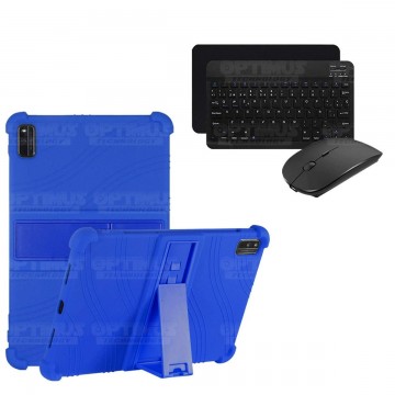 Kit Case Forro Protector Antigolpes + Teclado y Mouse Bluetooth Tablet Xiaomi Mi Pad 5 OPTIMUS TECHNOLOGY™ - 2