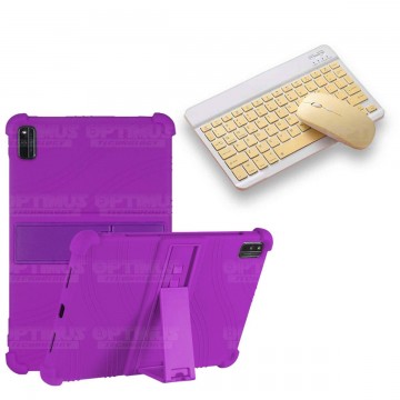 Kit Case Forro Protector Antigolpes + Teclado y Mouse Bluetooth Tablet Xiaomi Mi Pad 5 OPTIMUS TECHNOLOGY™ - 7