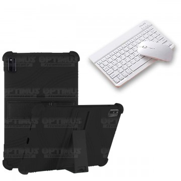 Kit Case Forro Protector Antigolpes + Teclado y Mouse Bluetooth Tablet Xiaomi Mi Pad 5 OPTIMUS TECHNOLOGY™ - 11