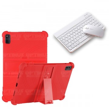 Kit Case Forro Protector Antigolpes + Teclado y Mouse Bluetooth Tablet Xiaomi Mi Pad 5 OPTIMUS TECHNOLOGY™ - 16