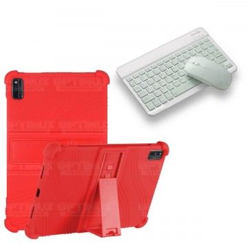 Kit Case Forro Protector Antigolpes + Teclado y Mouse Bluetooth Tablet Xiaomi Mi Pad 5 OPTIMUS TECHNOLOGY™ - 18