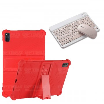Kit Case Forro Protector Antigolpes + Teclado y Mouse Bluetooth Tablet Xiaomi Mi Pad 5 OPTIMUS TECHNOLOGY™ - 20