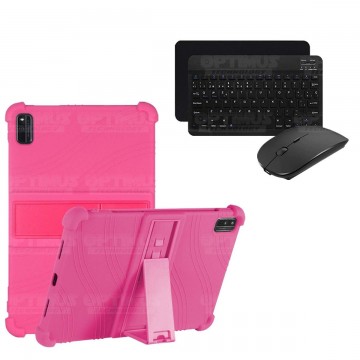 Kit Case Forro Protector Antigolpes + Teclado y Mouse Bluetooth Tablet Xiaomi Mi Pad 5 OPTIMUS TECHNOLOGY™ - 22