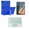 Kit Vidrio templado + Estuche Protector + Teclado Touchpad Bluetooth Tablet Xiaomi Mi Pad 5 OPTIMUS TECHNOLOGY™ - 1