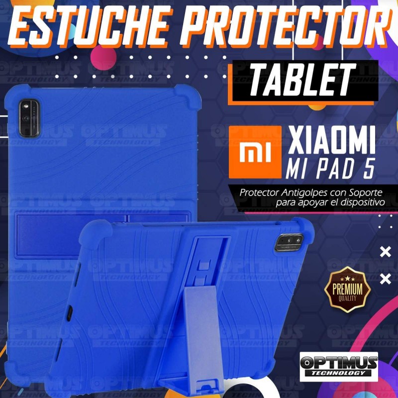 Kit Vidrio templado + Estuche Protector + Teclado Touchpad Bluetooth Tablet Xiaomi Mi Pad 5 OPTIMUS TECHNOLOGY™ - 18