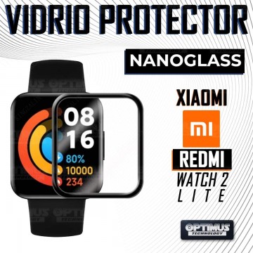Vidrio Templado Cerámico Nanoglass Para Reloj Smartwatch Xiaomi Redmi Watch 2 Lite OPTIMUS TECHNOLOGY™ - 2