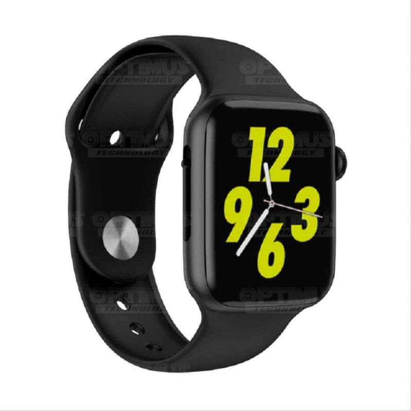 Smartwatch Reloj Inteligente OPTIMUS WATCH BLACK™ (PK W34 Iwo 10 12) Compatible Android y iPhone OPTIMUS TECHNOLOGY™ - 1