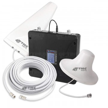 KIT Amplificador De Señal Celular TMC Signal PRO Repetidor Redes