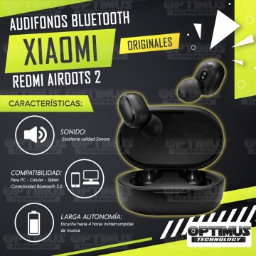 Audífonos Inalambricos Bluetooth Xiaomi Redmi Airdots 2 Wireless | XIAOMI COLOMBIA | ADF-XMI-ADTS-2 |