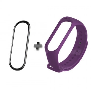 Kit Correa Pulso y Vidrio Templado Cerámico Protector de Reloj inteligente Xiaomi Mi band 5 OPTIMUS TECHNOLOGY™ - 17