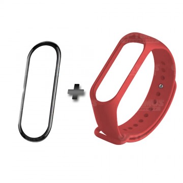 Kit Correa Pulso y Vidrio Templado Cerámico Protector de Reloj inteligente Xiaomi Mi band 5 OPTIMUS TECHNOLOGY™ - 21