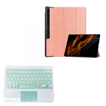 Estuche tapa + Teclado Mouse Touchpad para Galaxy Samsung Tablet S8 11 Pulgadas | OPTIMUS TECHNOLOGY™ | SGS811-400 |