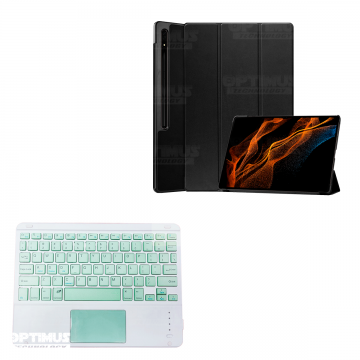 Estuche tapa + Teclado Mouse Touchpad para Galaxy Samsung Tablet S8 11 Pulgadas | OPTIMUS TECHNOLOGY™ | SGS811-400 |
