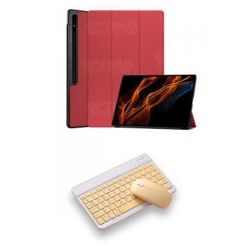 Estuche tapa + Teclado portátil para Samsung Tablet S8 11 Pulgadas | OPTIMUS TECHNOLOGY™ | SGS811-500 |