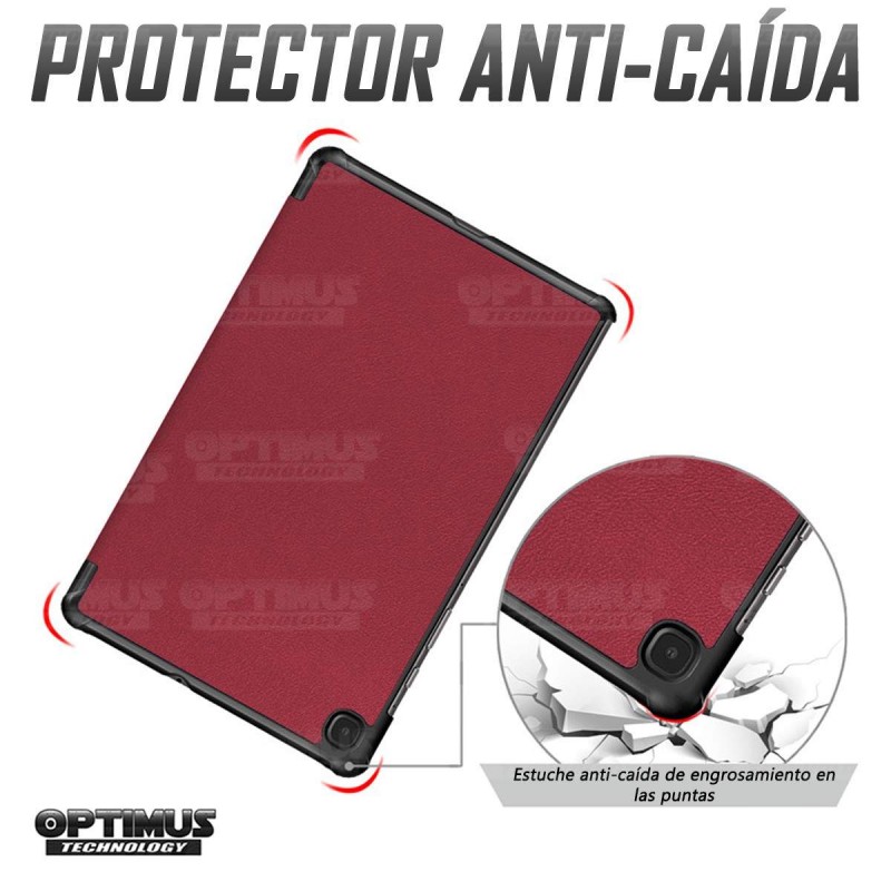 Estuche Case Forro Protector Con Tapa Tablet Samsung Galaxy Tab S6 Lite 10.4 2022 P619 - P613 OPTIMUS TECHNOLOGY™ - 12