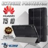 Kit Vidrio Templado y Estuche Forro Protector Acrílico y Sintético Tablet Huawei T5-10 OPTIMUS TECHNOLOGY™ - 3