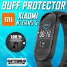 Kit Correa Banda y Buff Screen Protector de Reloj inteligente Xiaomi Mi band 5 | OPTIMUS TECHNOLOGY™ | CRR-BFF-XMI-MB-5 |