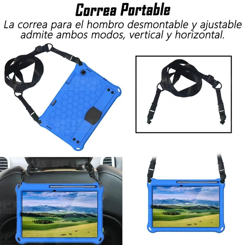 Estuche Correa Y Lápiz Digital para Lenovo M10 Plus Tb-x606f Color