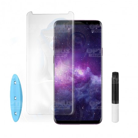 Vidrio UV Protector Templado Compatible Con Huella Samsung para Samsung Galaxy S8