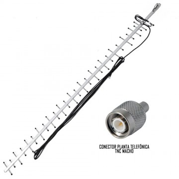Antena Amplificadora de señal Yagi 60dBs | TMC MOVIL | ANT-YG-60 |