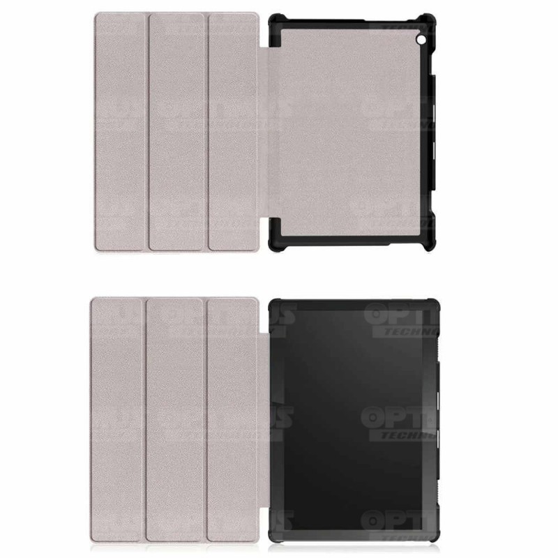 Kit Vidrio Cristal Templado Y Estuche Protector para Tablet Lenovo Tab M10 Tb-x505f OPTIMUS TECHNOLOGY™ - 23