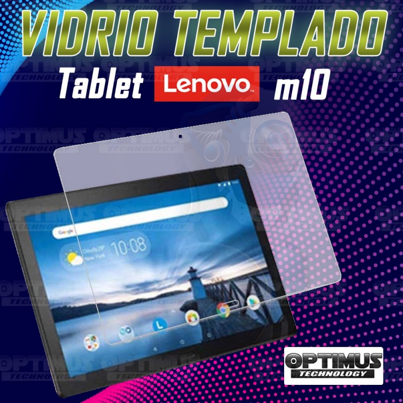 Kit Vidrio Cristal Templado Y Estuche Protector para Tablet Lenovo Tab M10 Tb-x505f OPTIMUS TECHNOLOGY™ - 24