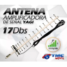 KIT Antena Amplificadora De Señal Yagi 17 Db Con Modem Enrutador Huawei B612 | HUAWEI COLOMBIA | KT-YG17-B612 |