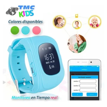 Smartwatch Reloj Inteligente Localizador GPS Ubicar Niños SOS OPTIMUS TECHNOLOGY™ - 8