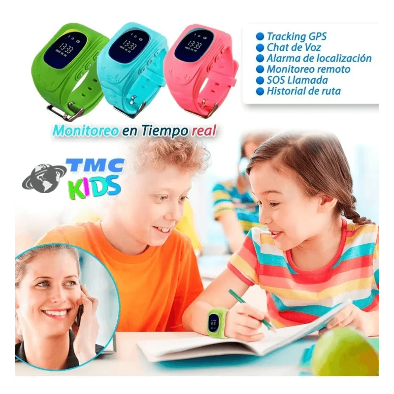 Smartwatch Reloj Inteligente Localizador GPS Ubicar Niños SOS OPTIMUS TECHNOLOGY™ - 9