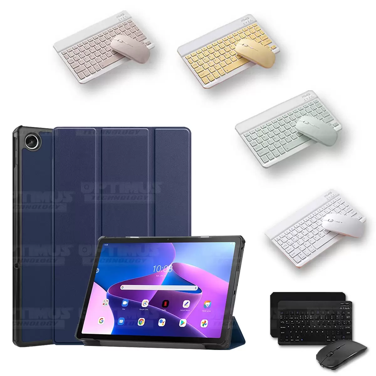 Funda tablet  Lenovo Folio Case para Tab M10 Plus 3rd Gen, 10.6, Negro