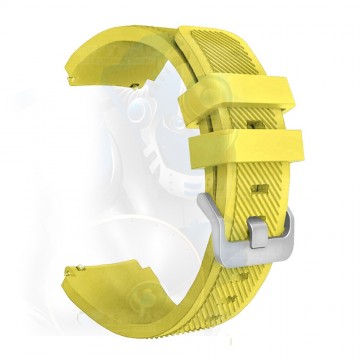 Correa Pulso Banda de Goma Rayada 22mm (milímetros) para reloj o Smartwatch Casio Xiaomi fossil Huawei Samsung OPTIMUS TECHNOLOG