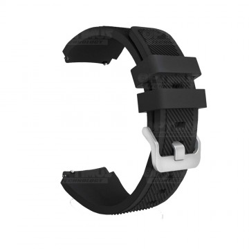 Correa Pulso Banda de Goma Rayada 22mm (milímetros) para reloj o Smartwatch Casio Xiaomi fossil Huawei Samsung OPTIMUS TECHNOLOG