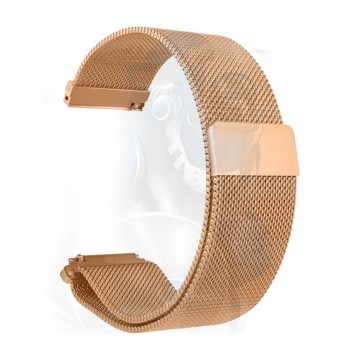 Correa Pulso Banda Metal Magnética 22mm (milímetros) para reloj o Smartwatch Casio Xiaomi fossil Huawei Samsung OPTIMUS TECHNOLO
