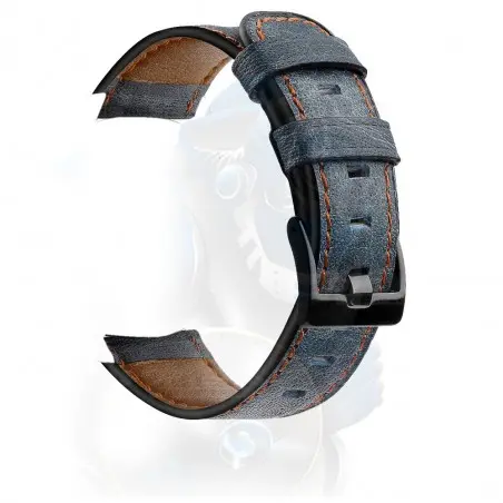Correa Pulso Manilla de Cuero 22mm (milímetros) para reloj o Smartwatch Casio Xiaomi fossil Huawei Samsung Michael Kors