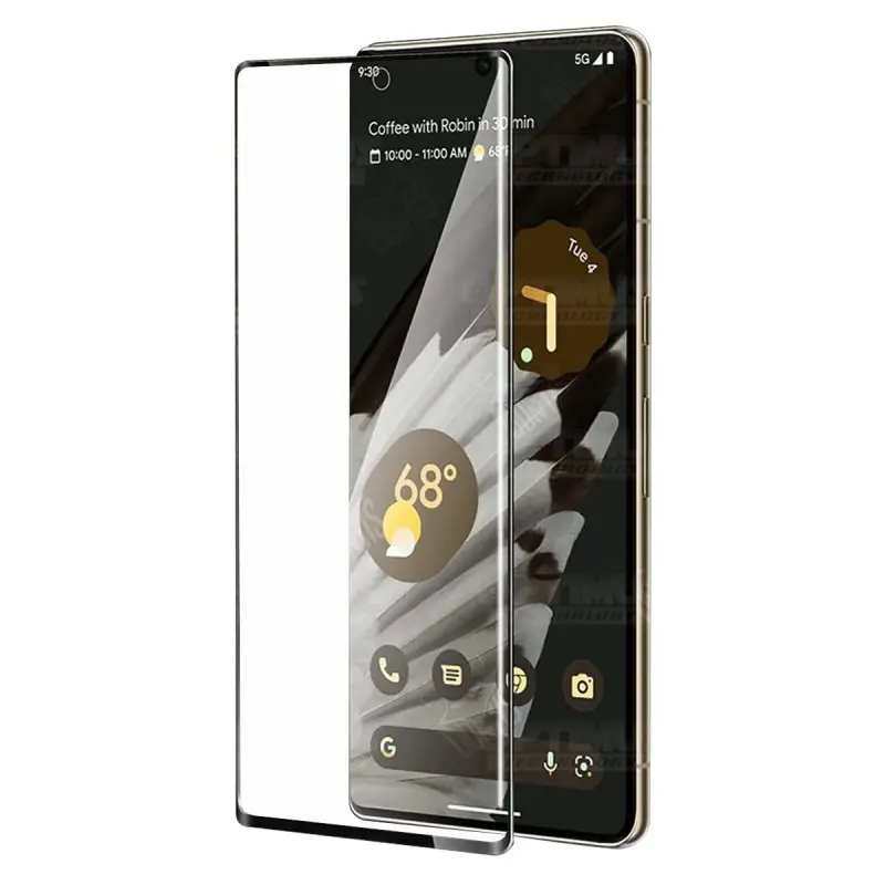 Vidrio Cristal Templado Protector curvo 6D para celular smartphone Google Pixel 6 Pro