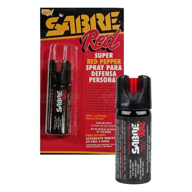 Gas Pimienta Spray Sabre Original