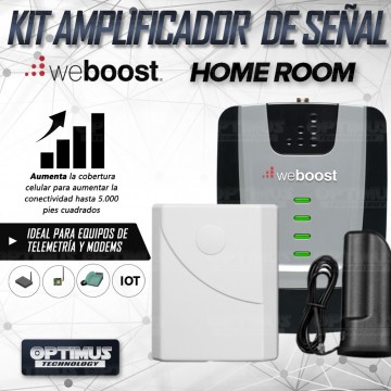 Kit Amplificador De Señal Celular Weboost Home Room Repetidor Redes 4GLTE | WEBOOST COLOMBIA | AMPL-WBST-HR |