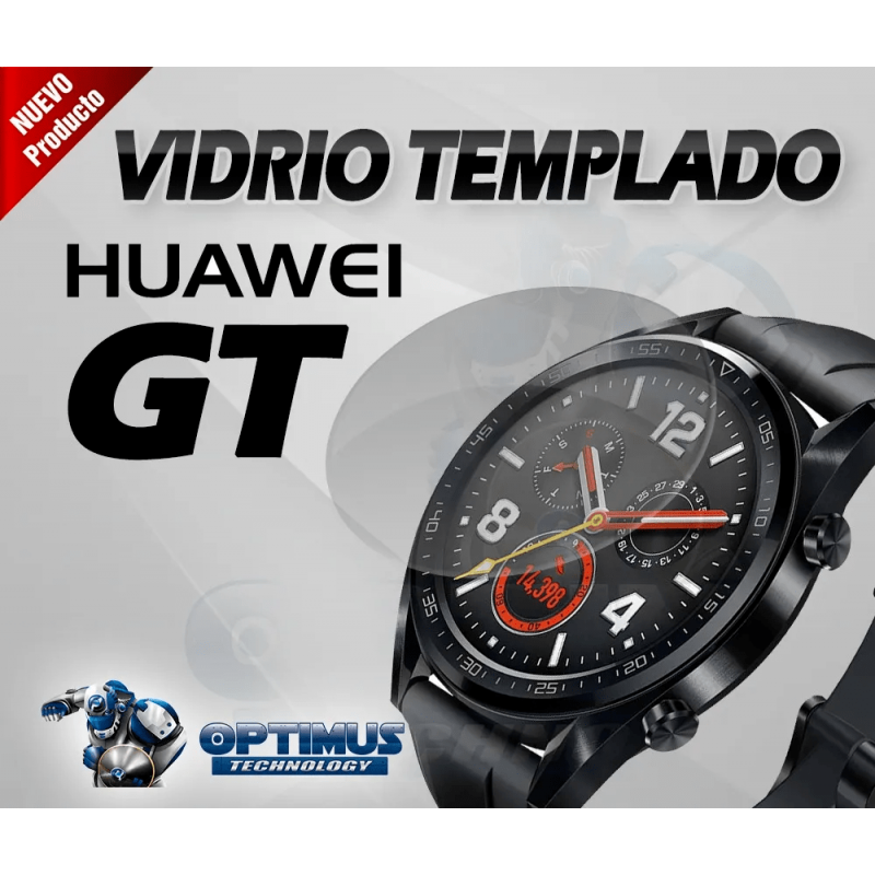 Vidrio Templado Reloj Huawei Gt 46mm X2 Unidades | OPTIMUS TECHNOLOGY™ | VTP2-HW-GT-46 |