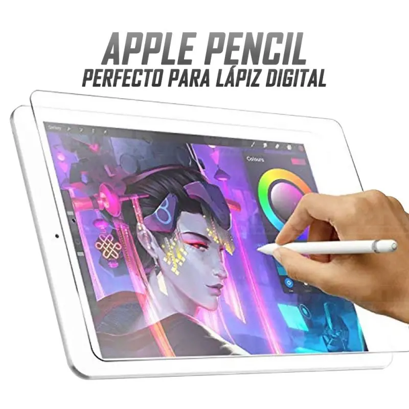 Combo Vidrio Matte Glass templado Anti Reflejo y Estuche Tablet iPad 7 generación 10.2" OPTIMUS TECHNOLOGY™ - 27