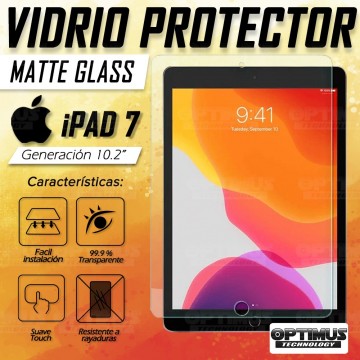 Combo Vidrio Matte Glass templado Anti Reflejo y Estuche Tablet iPad 7 generación 10.2" OPTIMUS TECHNOLOGY™ - 29