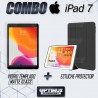 Combo Vidrio Matte Glass templado Anti Reflejo y Estuche Tablet iPad 7 generación 10.2" OPTIMUS TECHNOLOGY™ - 13