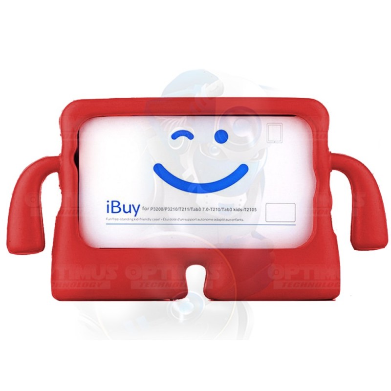 Estuche Case protector de goma iBuy / eBuy para Tablet Samsung Tab3 Kids | Tab3 7.0 | Tab3 Lite | A7 | T1 | T210 Anti golpes