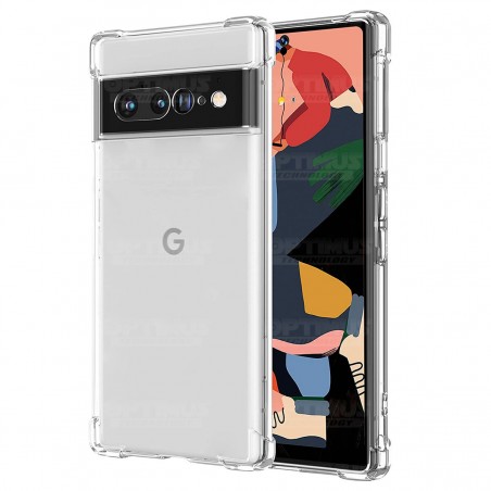 Estuche Case Forro Carcasa Protectora Delgada Anticaída para Celular Smartphone Google Pixel 7 Pro 2022 6,7 pulgadas