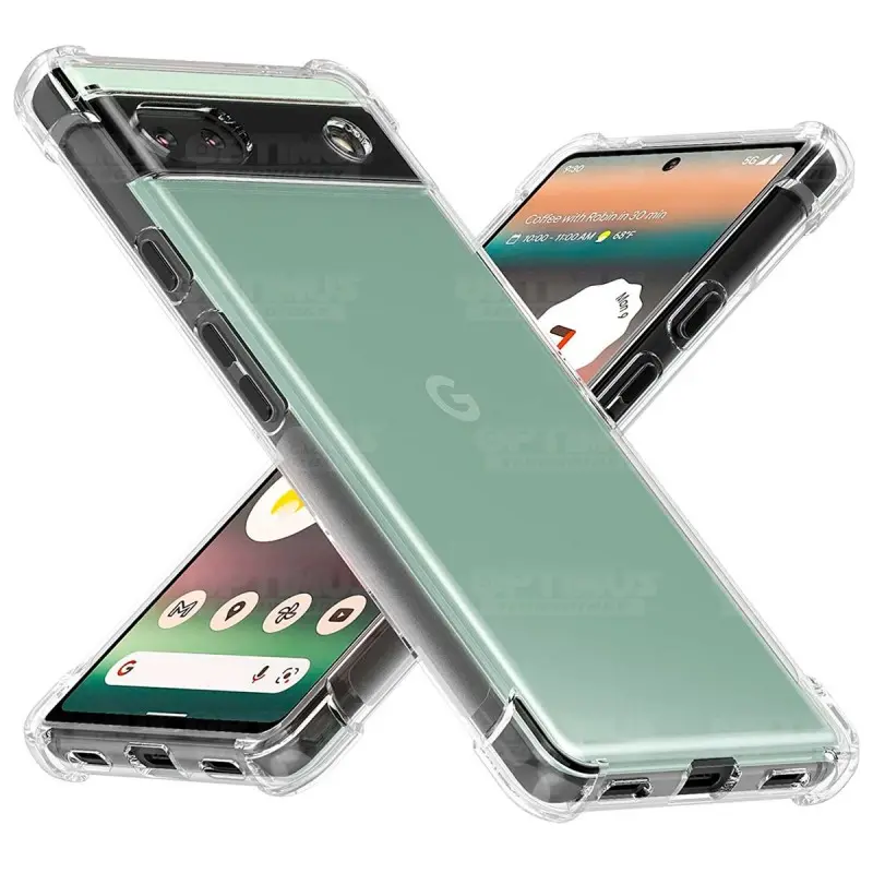 Funda tipo billetera para Google Pixel 6A, carcasa de lujo de tela para  teléfono con doble