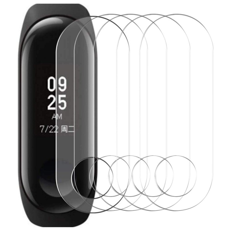 Pack 5 Unidades Buff Screen pelicula Protectora para reloj Smartwatch Xiaomi Mi Band 3